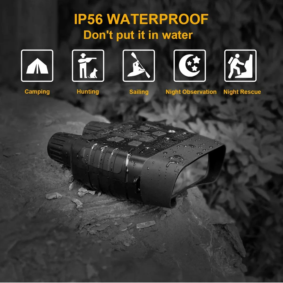 High-definition Binocular Digital Night Vision Device Infrared Night Vision Telescope Outdoor Reconnaissance Night Telescope