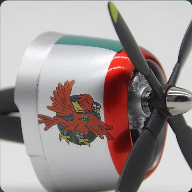 Kampfflugzeug-Modellauto-Luftauslass-Clip-on-Duftdiffusor mit beweglichem Propeller und Parfümduft H9EE – Detail 5