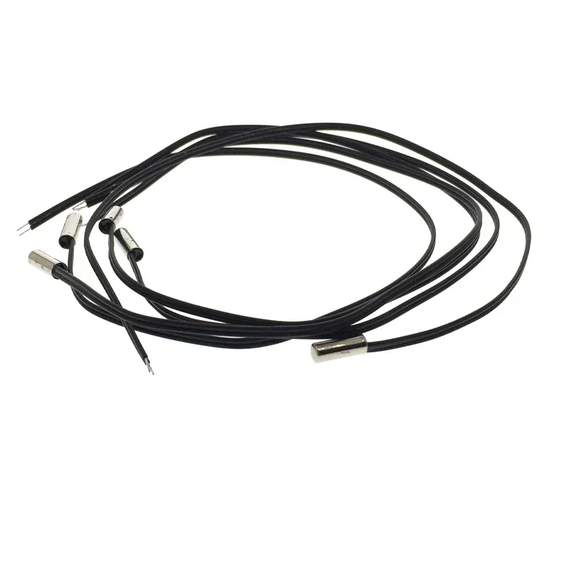 10pcs Temperature Sensor5 pcs Temperature Sensor  10K 20k 3x8 Cylindrical Probe B3950 Waterproof  Length 20CM NTC Thermistor