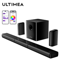 ULTIMEA 410W 7.1ch Soundbar with Wireless Subwoofer & 2 Surround Speakers, Surround Sound System Home Theater Bluetooth Speakers
