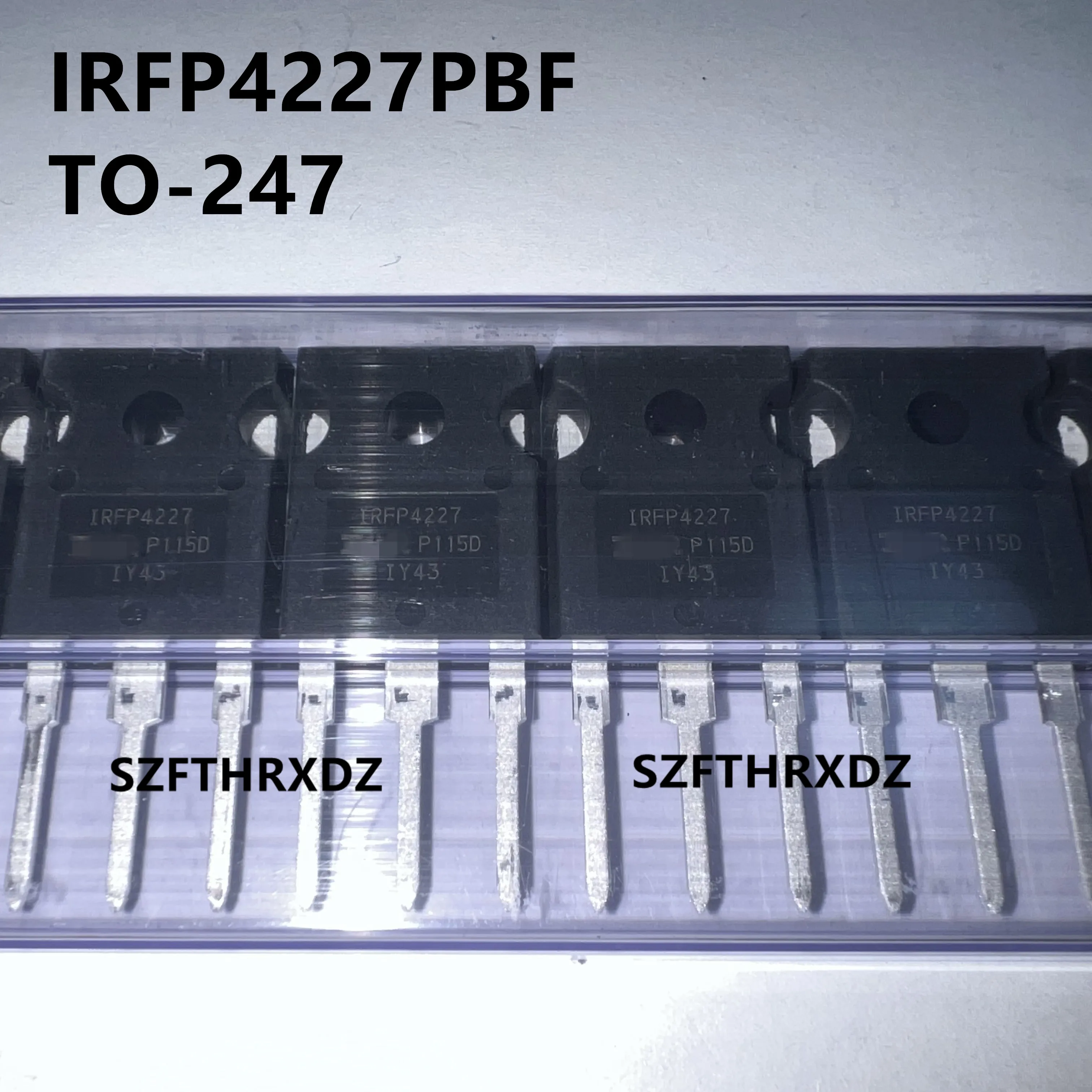 

SZFTHRXDZ 10pcs 100% New Imported Original IRFP4227PBF IRFP4227 TO-247 N-channel MOS FET 200V 65A