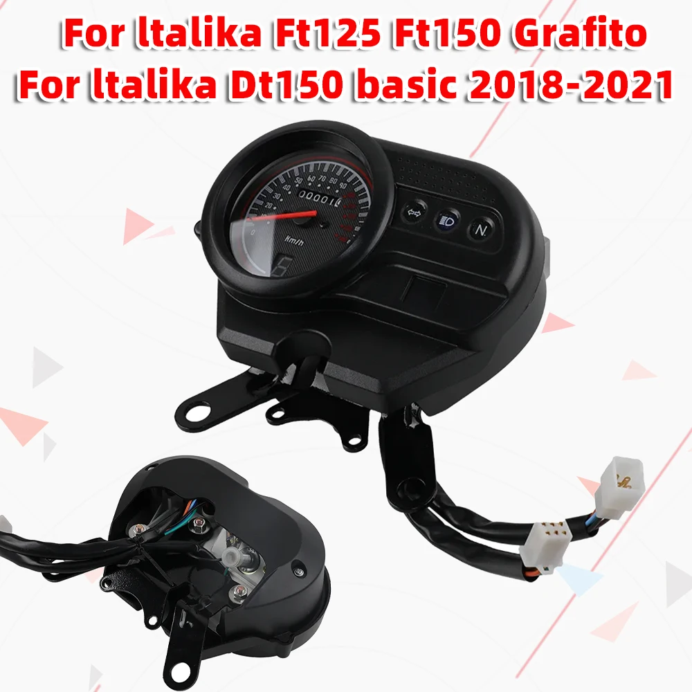 

For Italika Ft125 Ft 125 150 Ft150 Grafito Dt150 Dt 150 Motorcycle Speedometer Dashboard Gear Display Meter Odometer Instrument