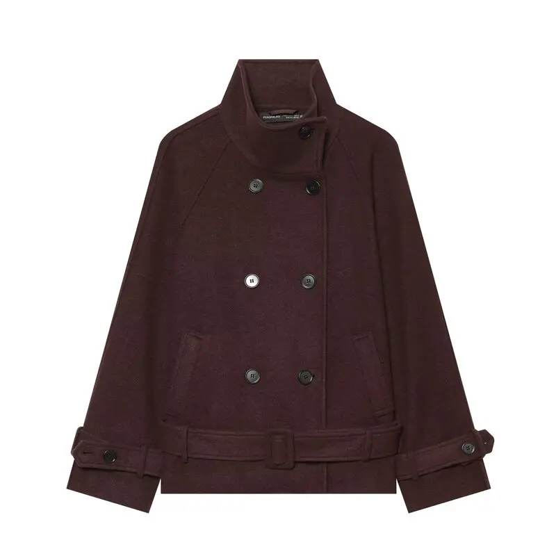 Fashionable Loose Commuter Style Outerwear Autumn 2026 Women's Coat Wide Tailoring Trendy Design Online Exclusive Sale