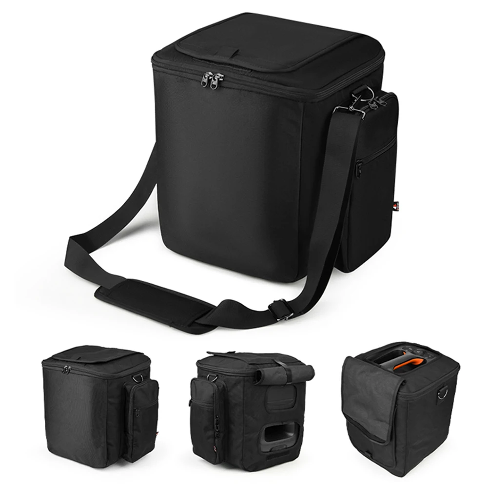 Storage Bag with Shoulder Strap & Extra Pockets Speaker Tote Bag Portable Speaker Carry Case for JBL Partybox Encore Essential