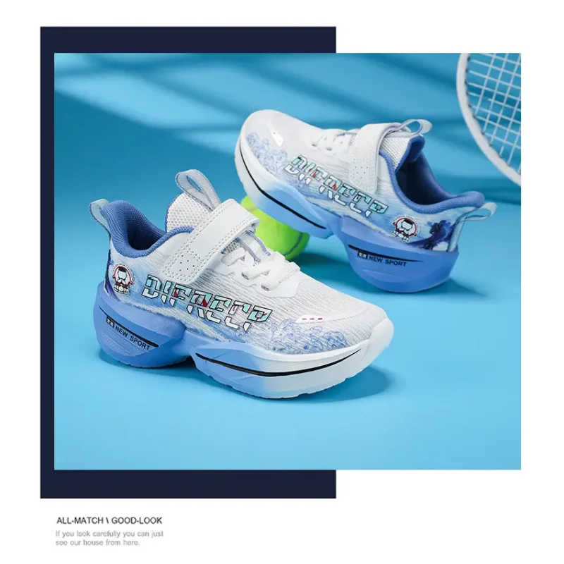 Zapatos para niños, zapatillas de deporte para niños, zapatillas de deporte de malla transpirable, zapatos para niños, zapatos casuales de moda para correr para niños, zapatillas de deporte para niños