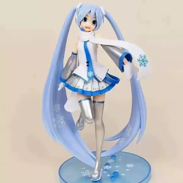 2026 New Hatsune Miku Sakura Miku Kawayi Pink Sakura Series Doll Collection Action Figure PVC Anime Model Toy