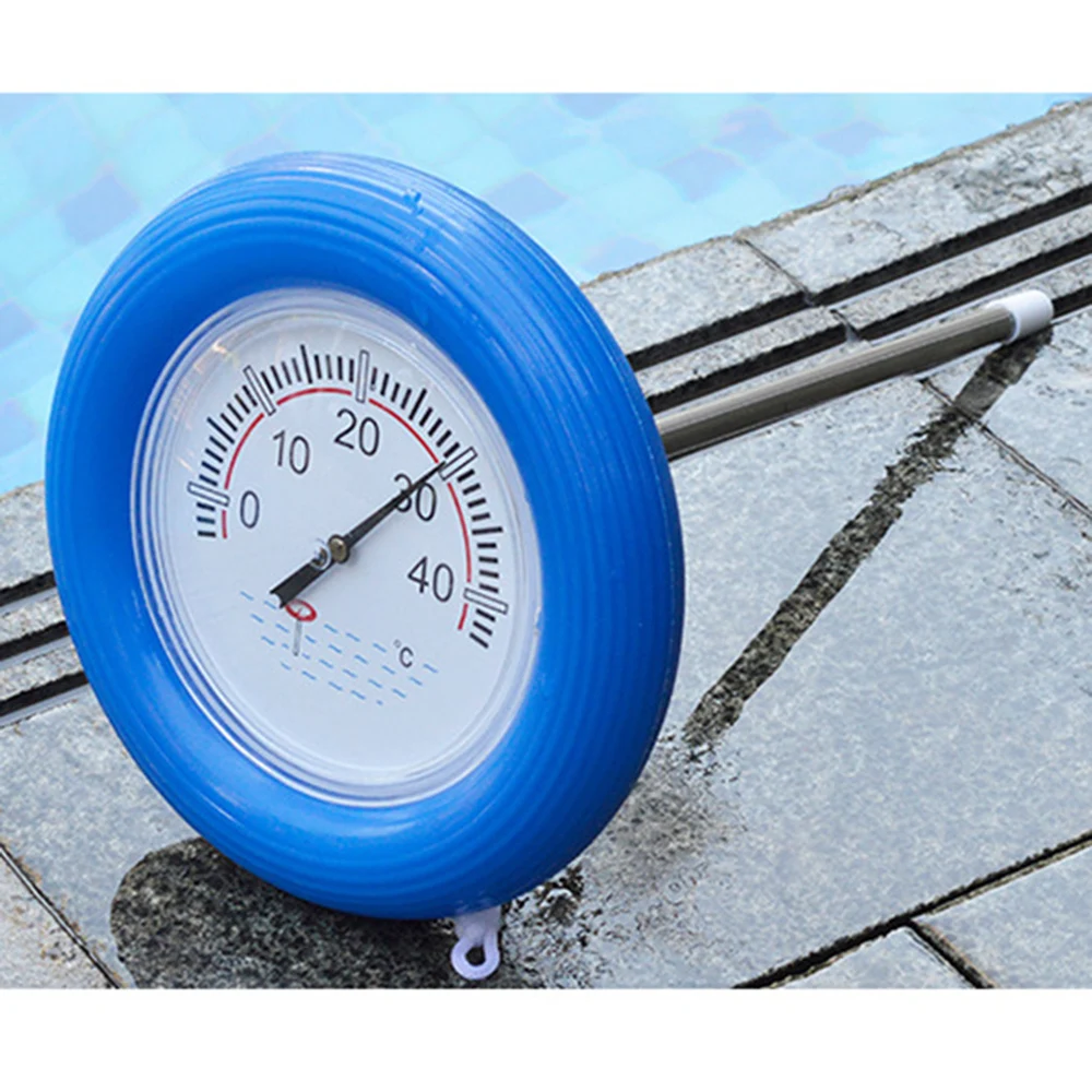 Large Floating Pool Thermometer For Swimming Pools Saunas And Baby Baths With Clear Temperature Gauge