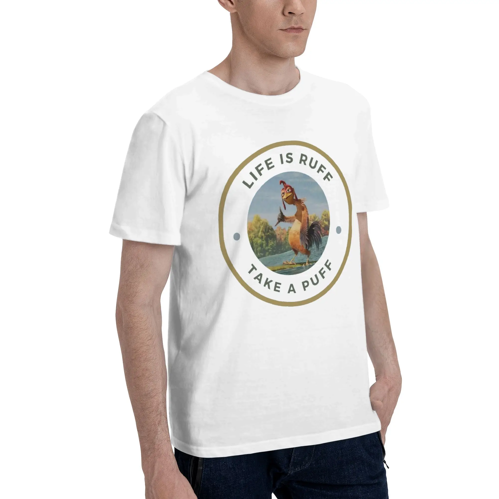 Surf's Up Chicken Joe Accessories Unisex T Shirt Cotton Tee Graphic  T-shirt Clothing