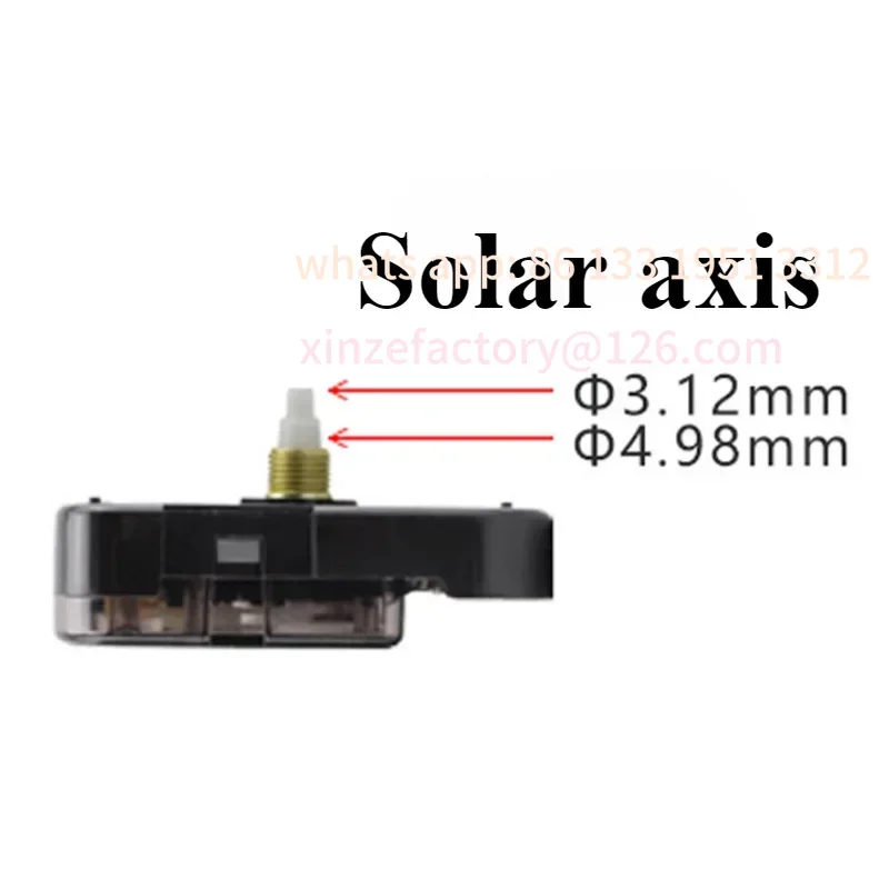 

Customizable Silent Clocks Movement Bedroom Long Axis Scanning Mechanism Sun Brand Wall Clock Mechanism Quartz Watches