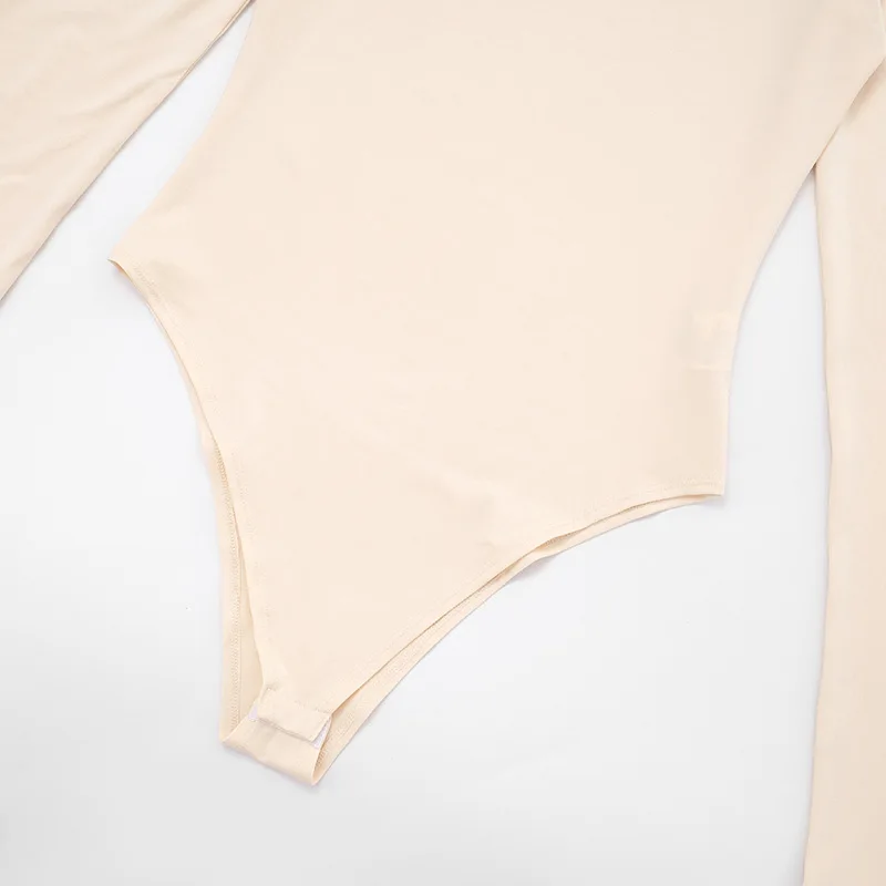 Damen Slim Fitness 2-teiliges Set Trainingsanzüge Rollkragen Langarm Bodys Tops + Leggings mit Fuß Hosen Mode Freizeitanzüge