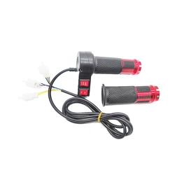 E-bike Universal Voltage Forward Reverse 3-Speed Twist  Throttle  for Electric Bicycle/Scooter/Tricycle