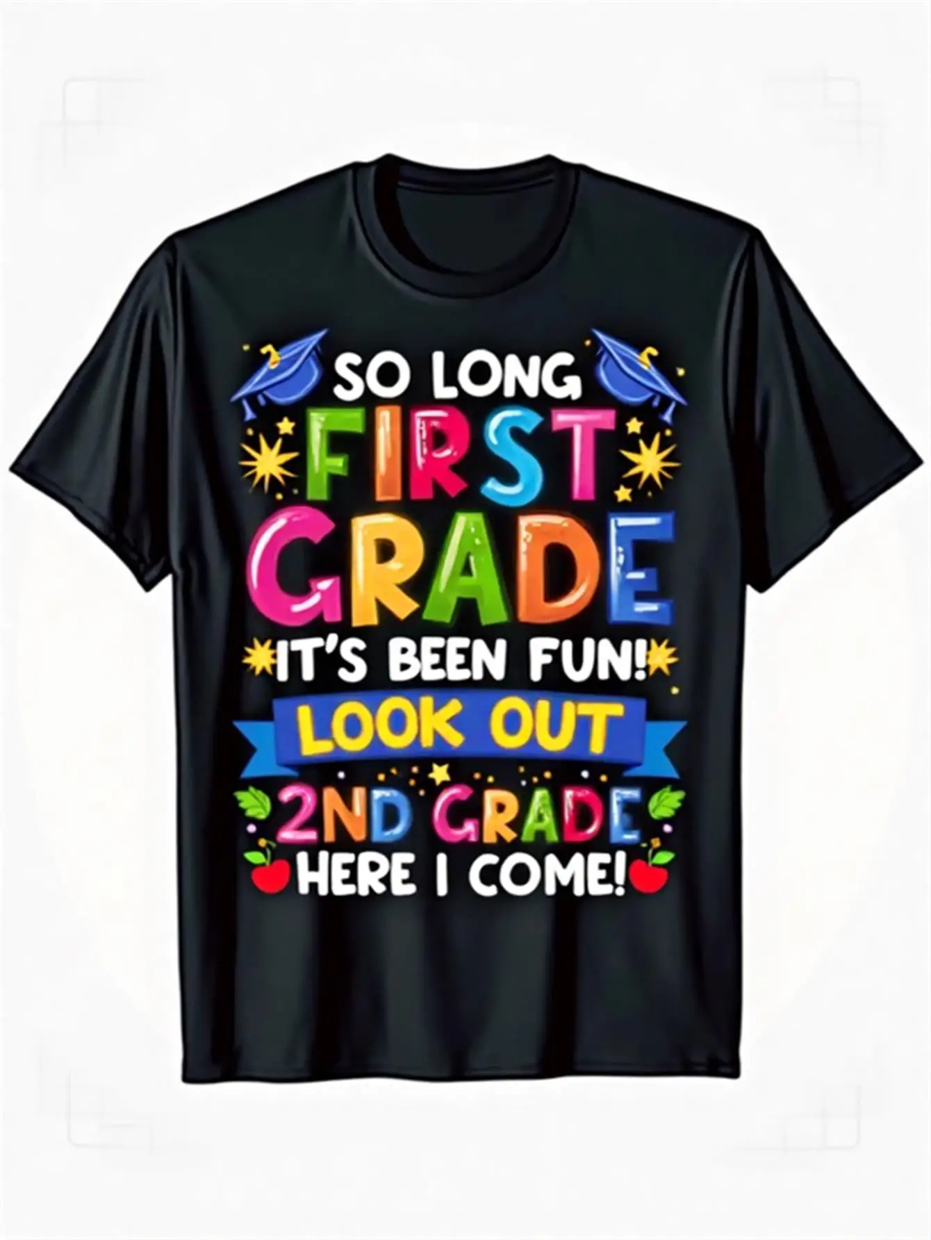 Kids Multi‑Holiday Gift‑Ready T‑Shirt, Summer Casual Crew‑Neck Short‑Sleeve Top For Various Festivals