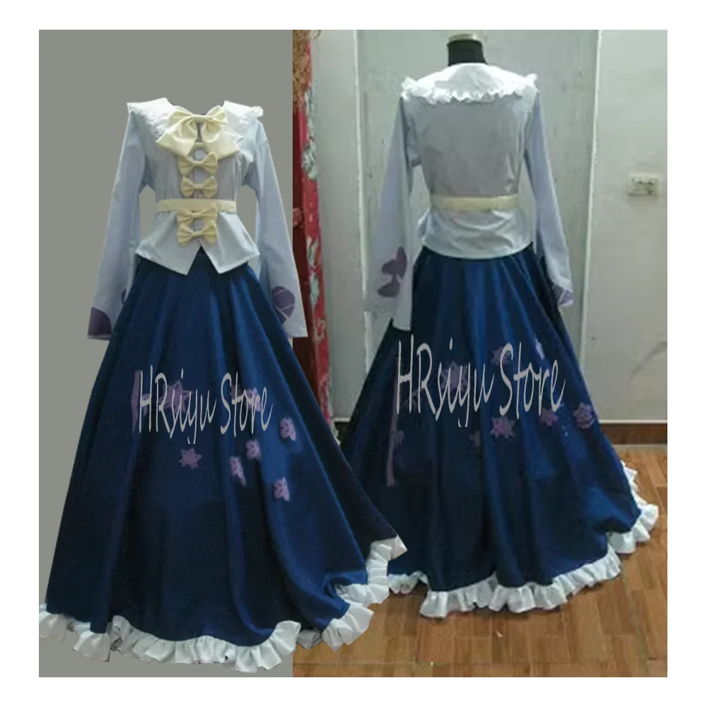 Women's Cosplay Houraisan Kaguya Costume Halloween Carnival Skirt Suit Dress customized customized