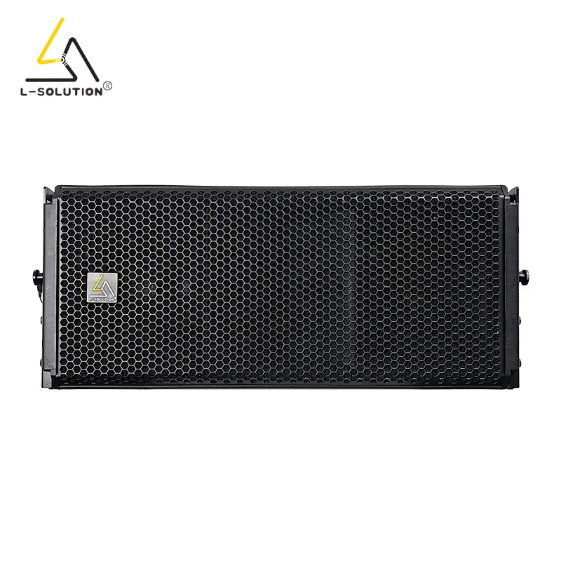 L-solution H30 Dual 10 Inch 4-Channel 2 Way Active Line Array Speakers Professional Audio Powered Sound System 2200W