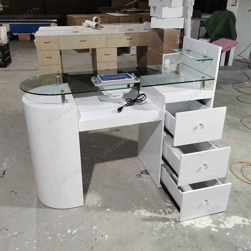 professional modern salon manicure technology table