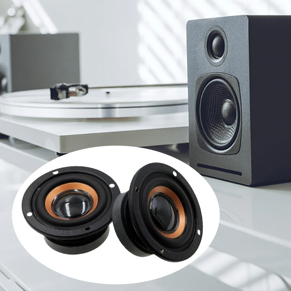 Haut-parleur de 2 pouces 3W, haut-parleur de basses pleine fréquence, 4 ohms, petit haut-parleur audio circulaire, haut-parleur audio de 64 mm, améliorations de haut-parleur