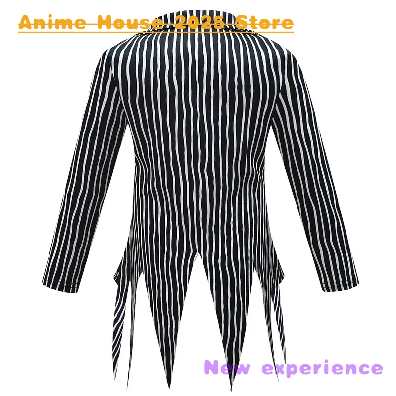 Disfraz de Anime de pesadilla antes de Navidad, disfraz de Anime para niños, uniforme, ropa de fiesta de Carnaval y Halloween, 2025