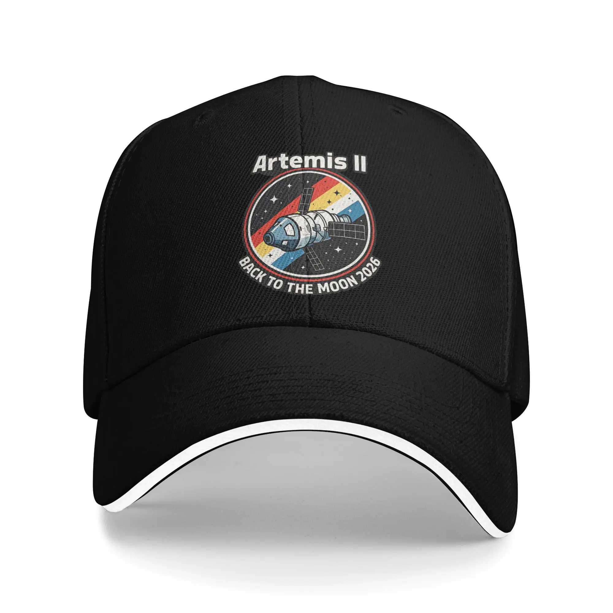 New Arrival Artemis II Mission To The Moon 2026 Artemis 2  Golf Hat Unisex Style Snapback Hat  Daily Golf Gift Sun Hats