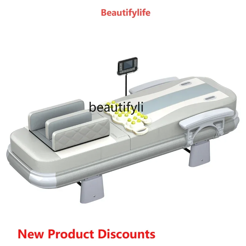 

01A Tepidity Therapy Bed Jade Electric Spinal Carding Multifunctional Lumbar Massage Massage Couch