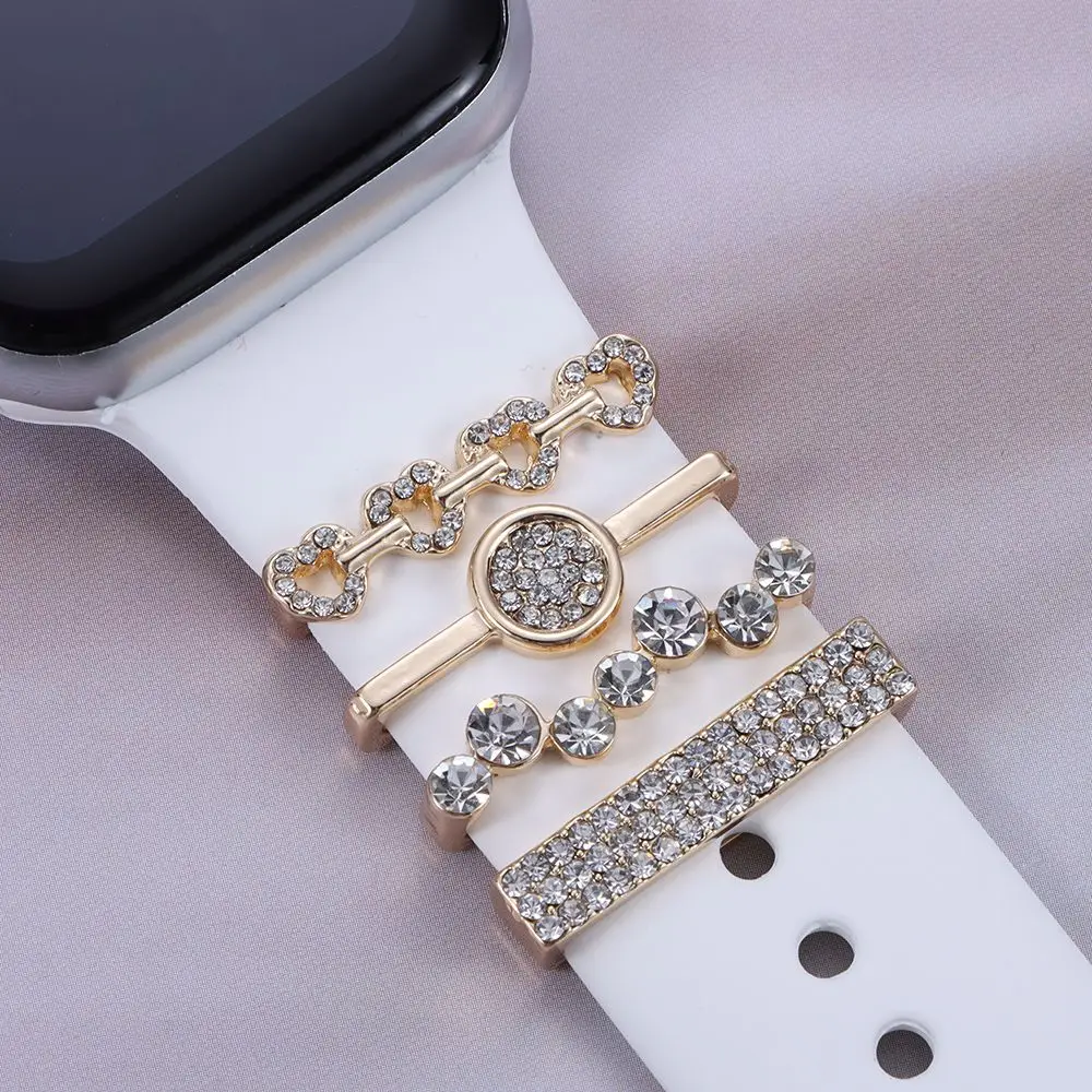 Brooch Diamond Nails Wristbelt Charms Decorative Ring Watch Band Ornament Strap Accessories