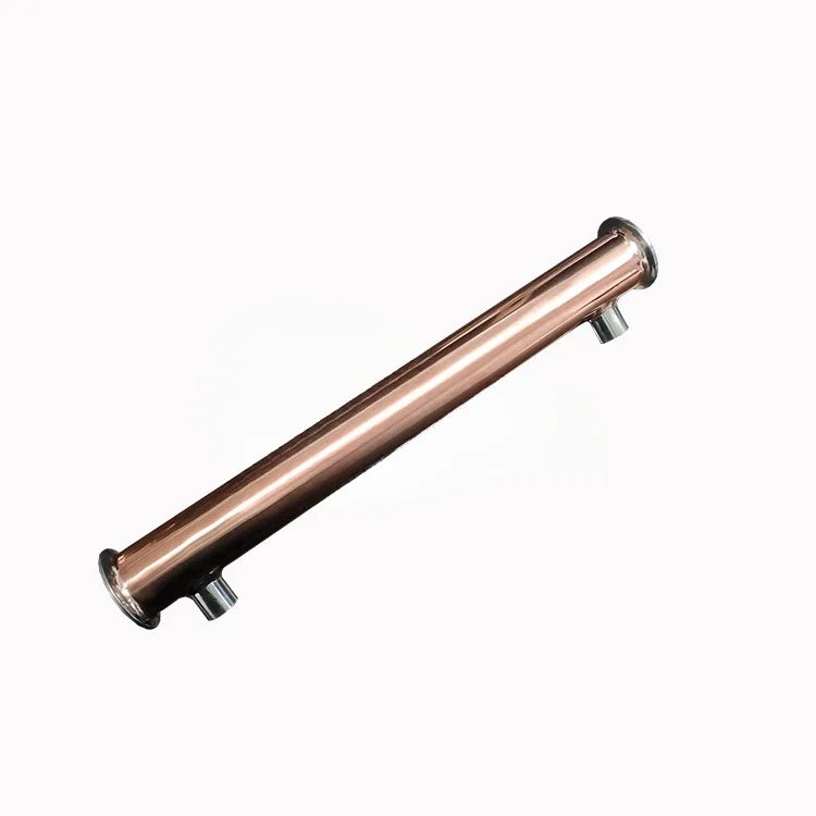 Red Copper Dephlegmator Alcohol Distiller Fittings Stiller Condenser