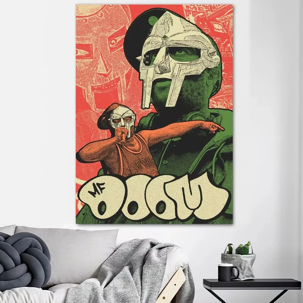 MF DOOM Poster Printing Wall Stickers Pictures Living Room Home Decoration Painting