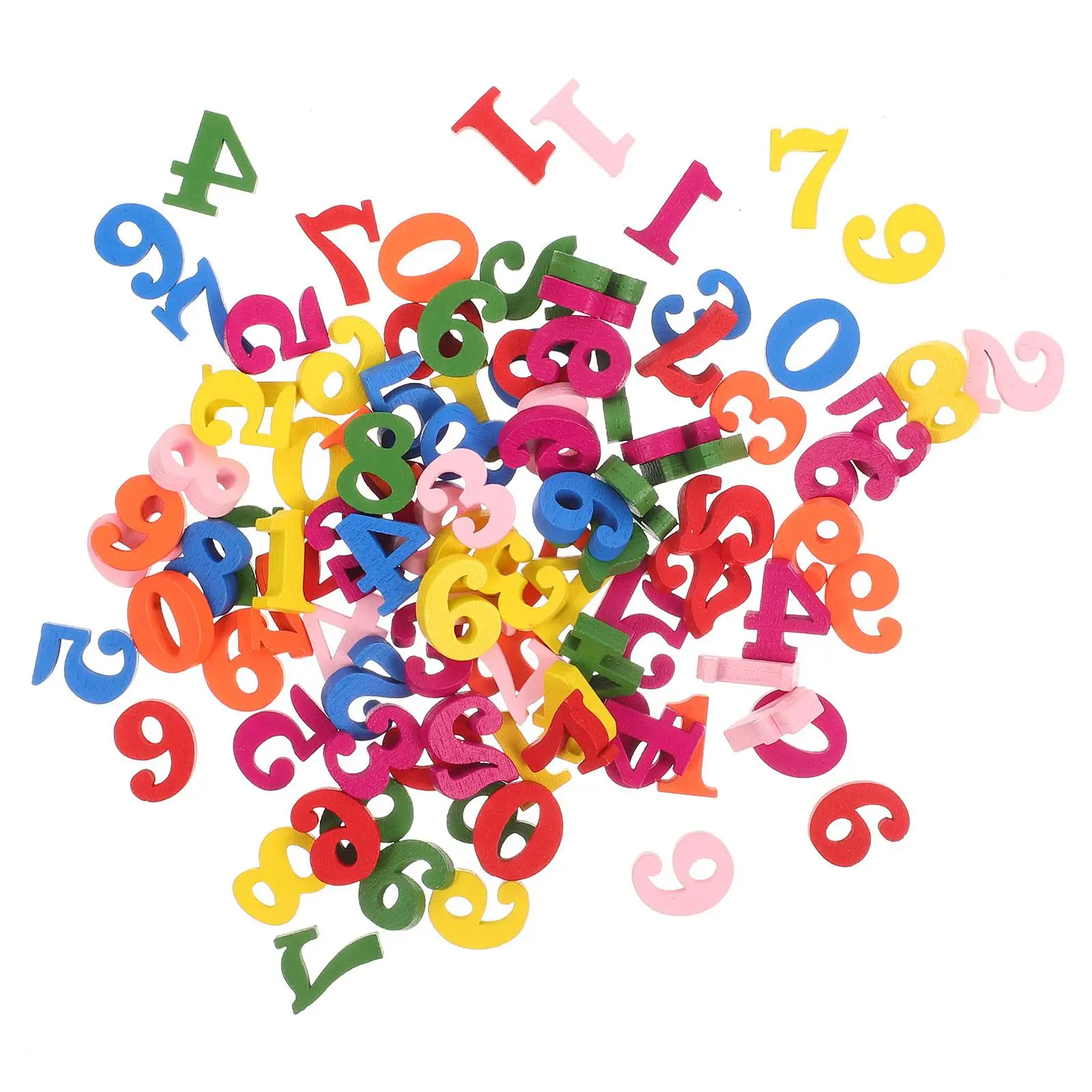 200 pezzi in legno per bambini giocattolo educativo per l'apprendimento precoce blocchi cognitivi in età prescolare gioco creativo per bambini gioco di matematica