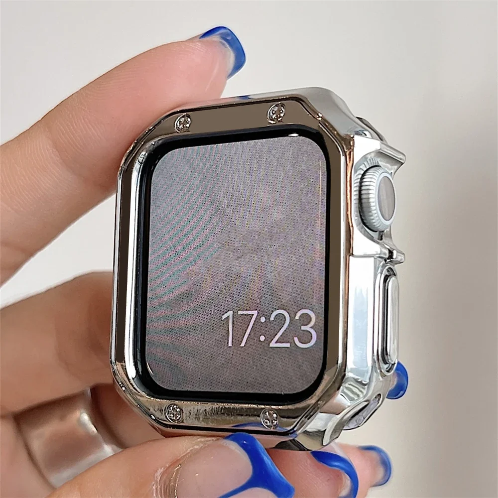 TPU Bumper Cover For Apple Watch Ultra 2 49mm 38mm 40mm 41mm 42mm 44mm 45mm Protective Case For iWatch Series 9 8 7 6 5 4 3 Se