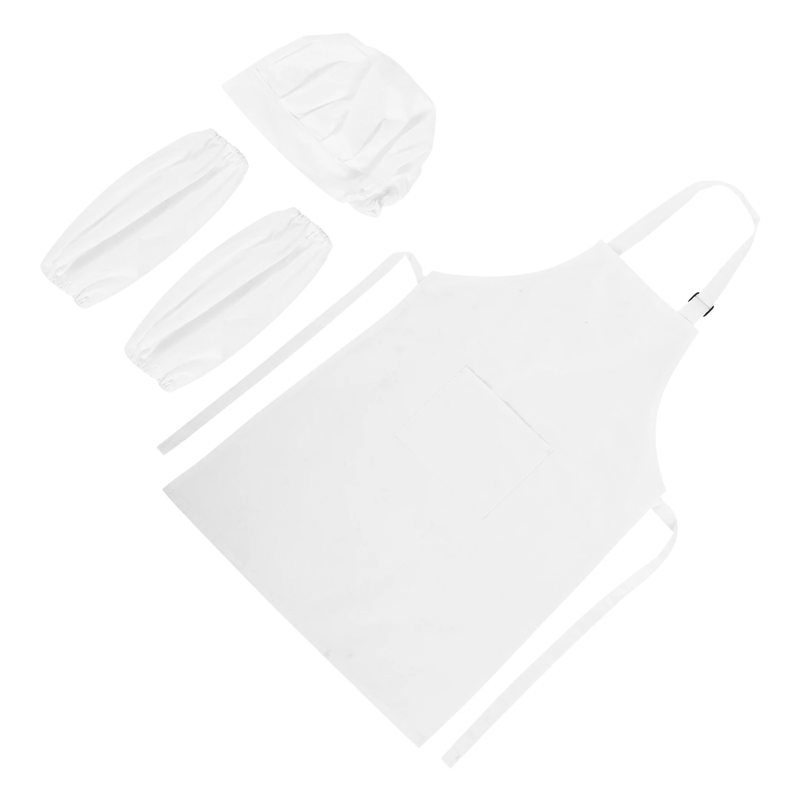 

Children's Apron Set Child's Aprons for Kids Chef Painting Drawing Outfit Cooking Has