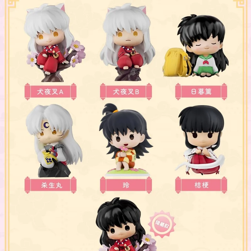 Nueva caja ciega Original de Inuyasha, modelo de Inuyasha Kagome Higurashi, figura de Anime, caja misteriosa, figura decorativa, regalos periféricos, Juguetes