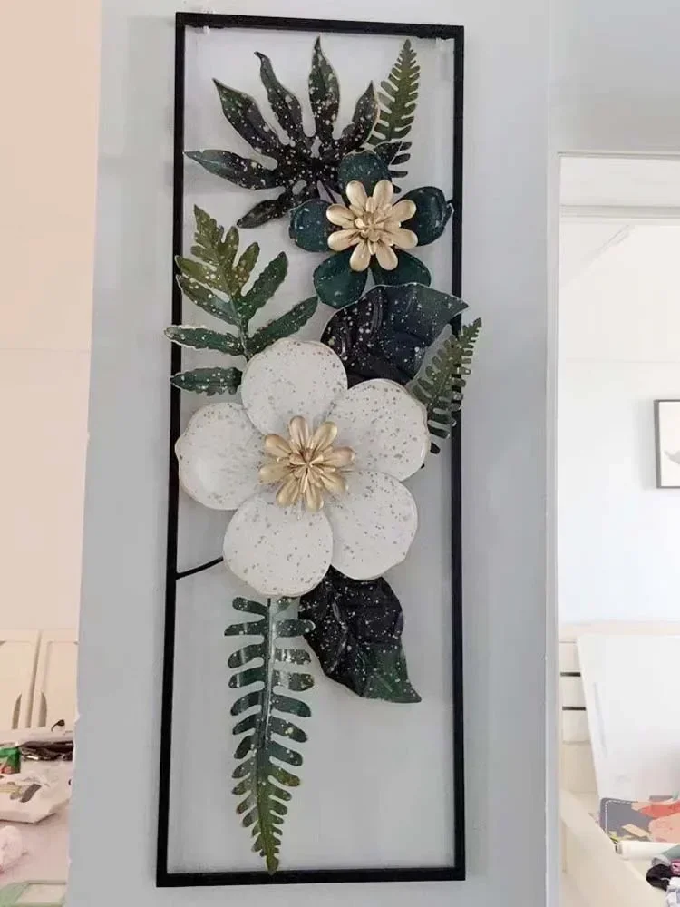 

Искусственный цветок настенный орнамент украшение отель дом гостиная фон фреска искусство 3D стерео настенный декор