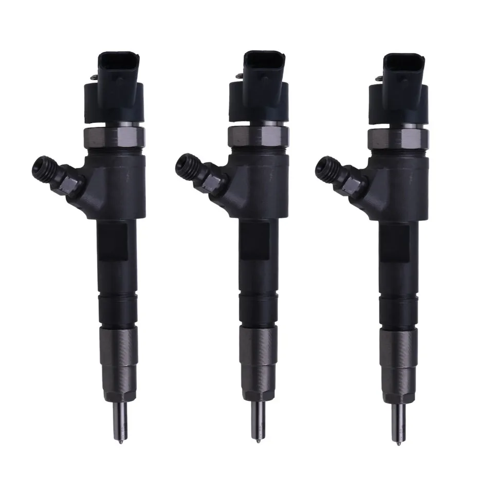 3Pcs Fuel Injector MIU802181 fits for John Deere 2038R 3038E 3039R Engine 3TNV84T