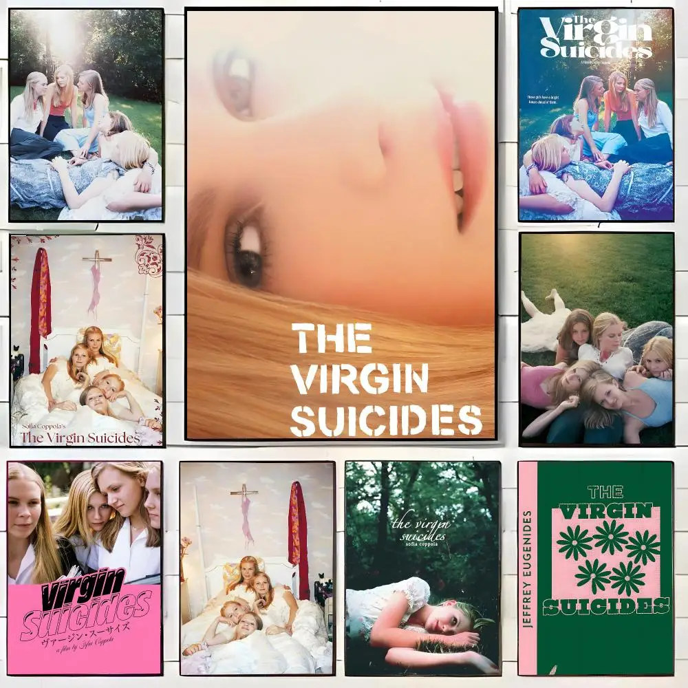 The Virgin Suicides Poster HD Self-Adhesive Wall Decals For Living Room & Bedroom Home Decor Gift