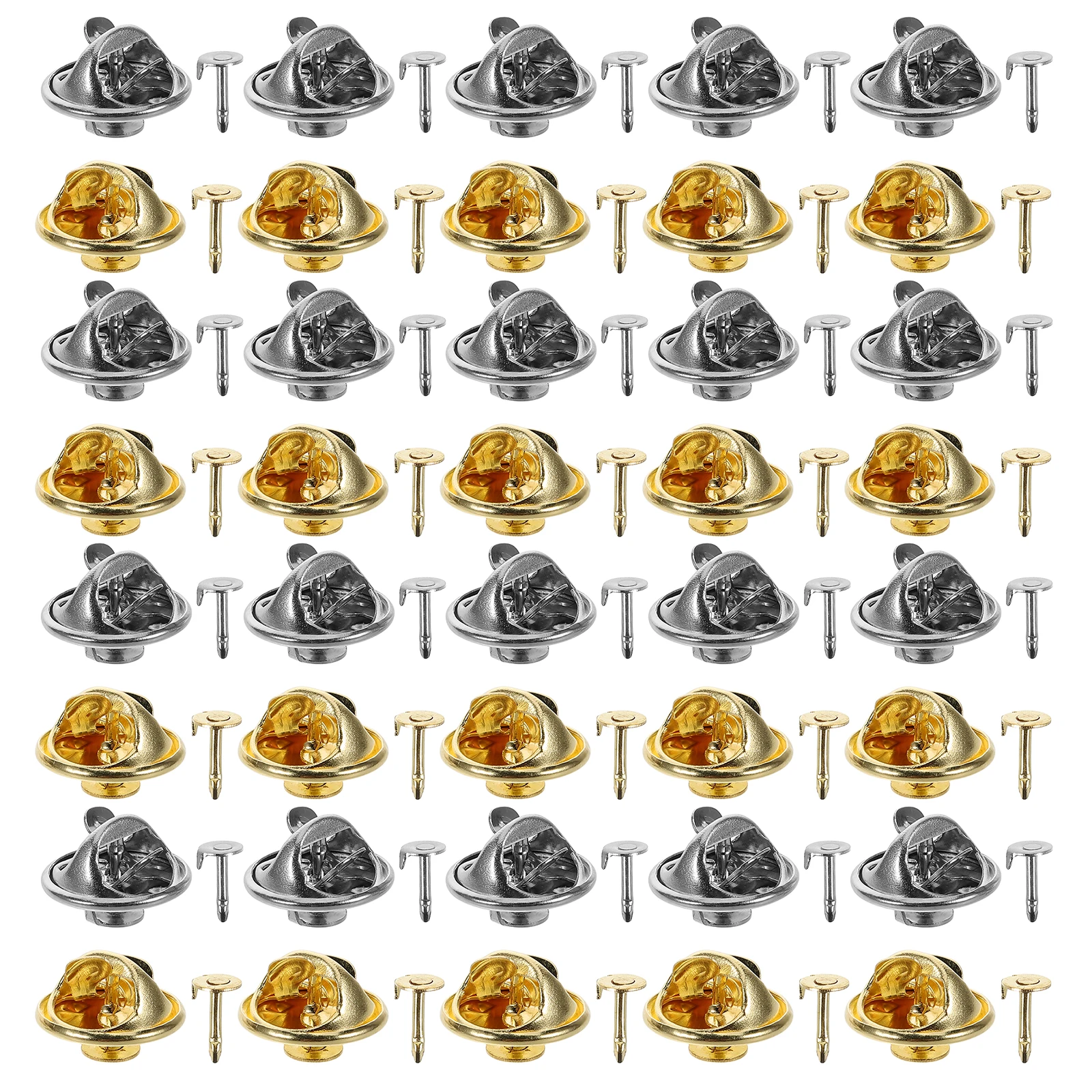 

80 set Butterfly Hat Pins Replacement Metal Backs For Craft Jewelry Making Diy Accessories Embroidery Design Suitable For