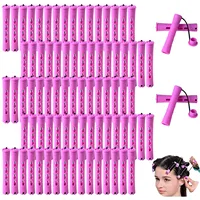 10pcs Hair Curlers Perm Rods Sets Short Cold Wave Rods Hair Curler Heatless Perming Rods Hair Curling Rollers Curling Hair Tools