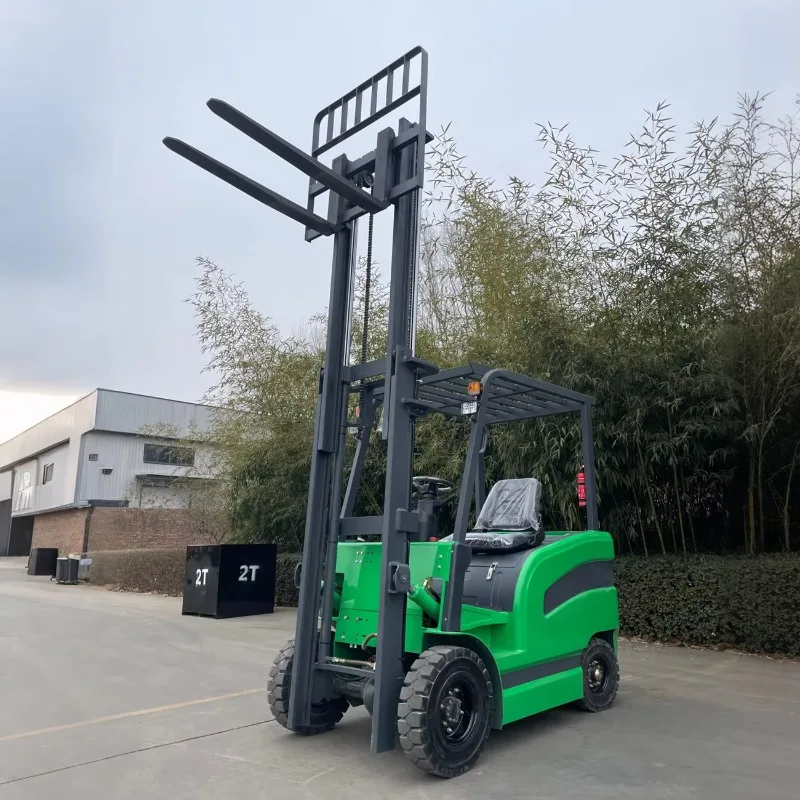 Forklift Price Made in China Small 2ton 3.5t 5 Ton Lithium Mini Electric Forklift Container Loading  Telescope Forklift