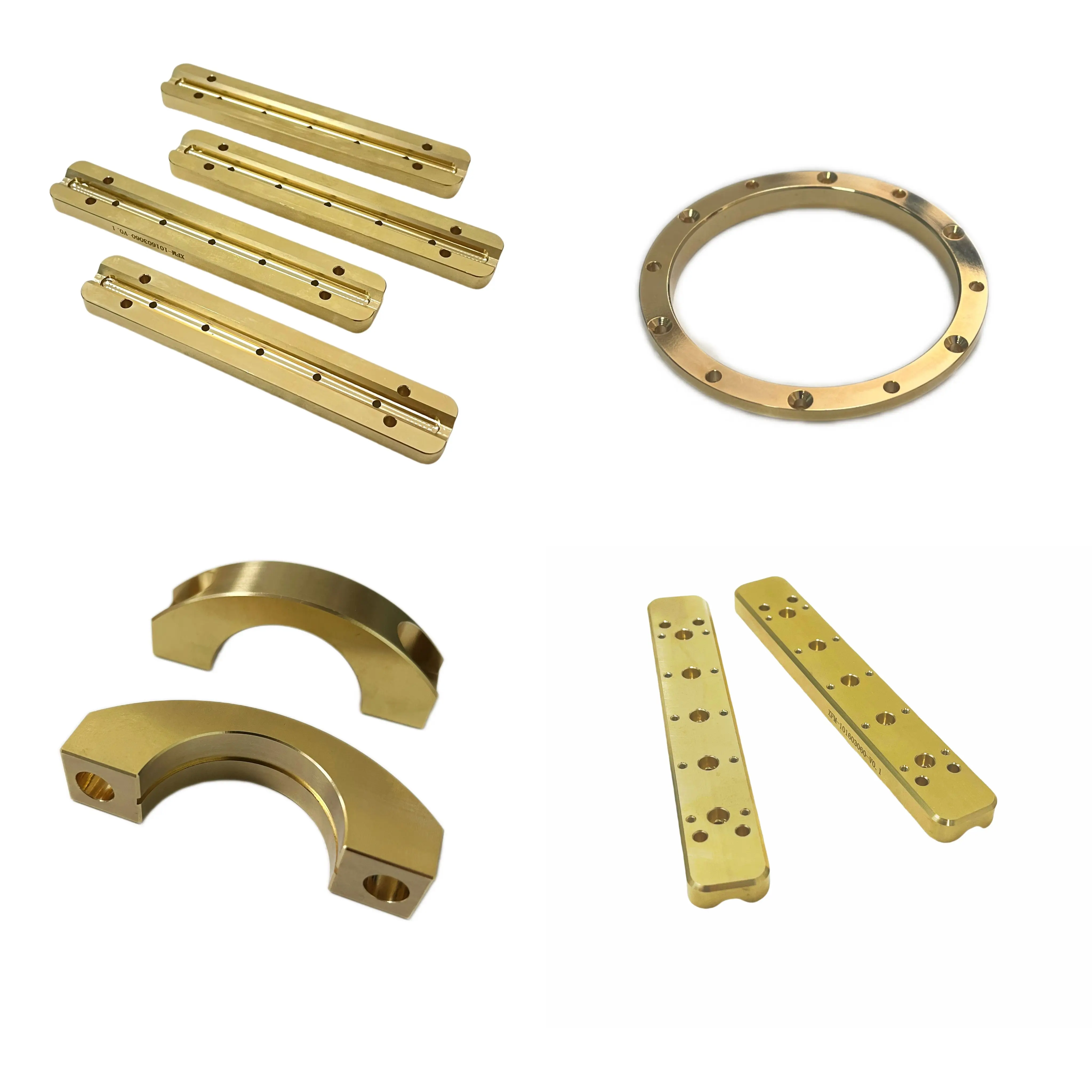 Custom Precision CNC Machining Turning Milling Service Brass Copper Bronze CNC Machined Spare Parts Supplier Manufacturer