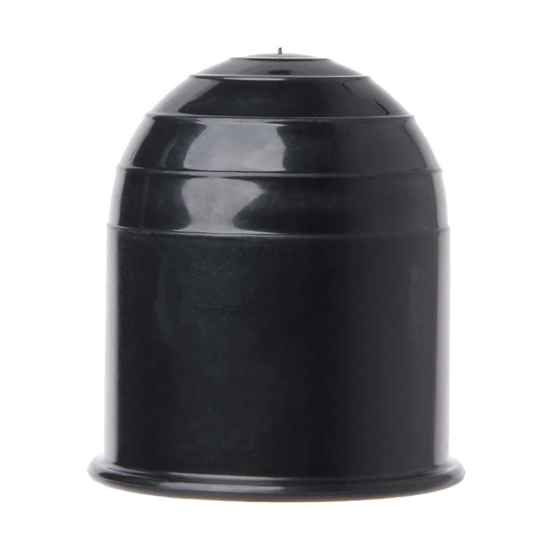 1Pc 50mm Black Car Tow Hook Ball Cover Cap ABS Protective Ball Cover Tow Hook Cap Hitch Caravan Car Trailer Connector