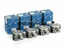 4pcs 06H107065DD , 06H107065DM KS Upgraded Pistons & Rings Φ23mm Assembly Set for VW AUDI A4 Q3 Q5 2.0T
