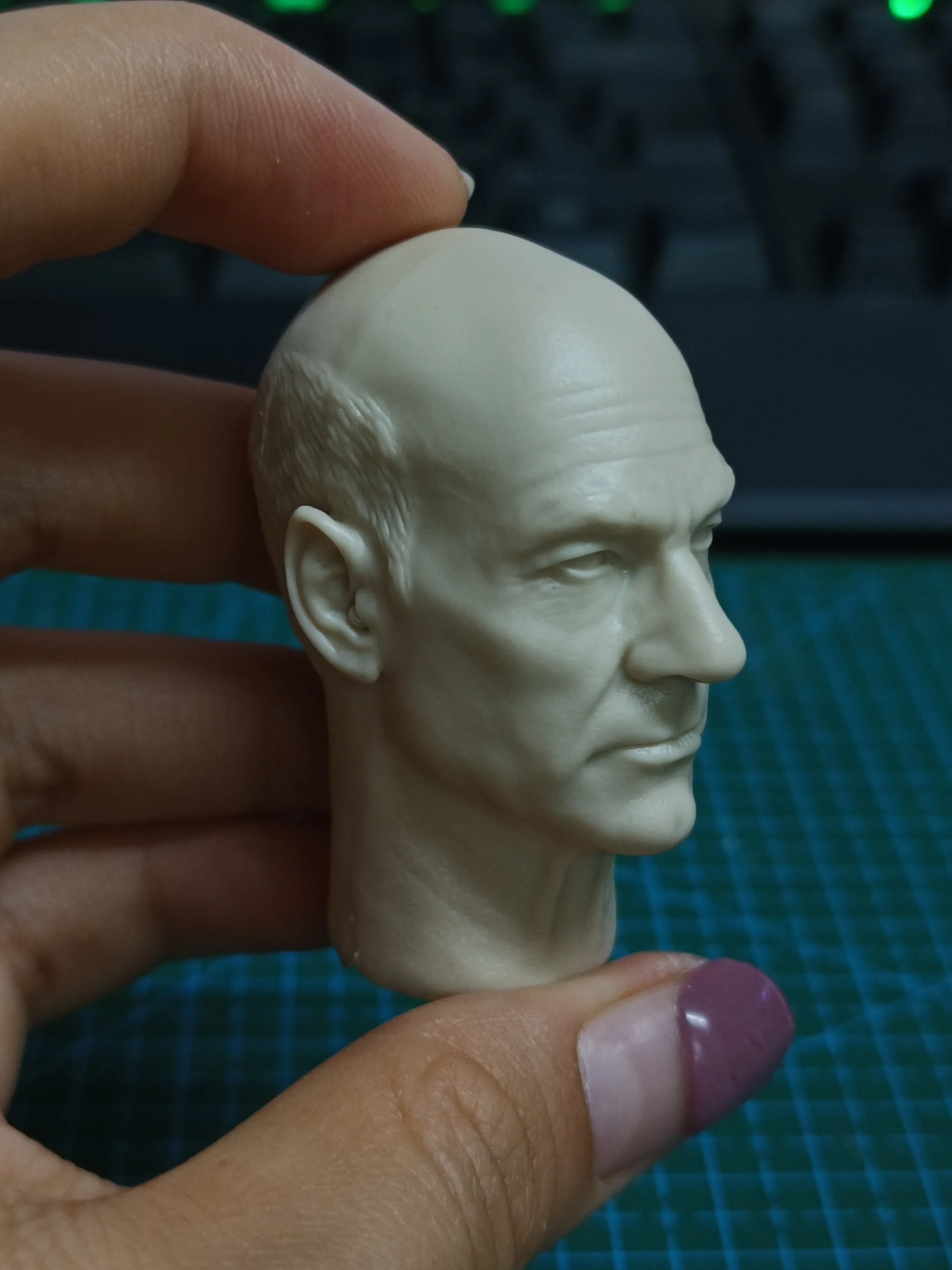 1/6 James Mc Avoy Head Sculpt Soldier X Movie  Actor Carved Model Fit 12