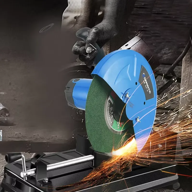 350W 355mm Benchtop Cutting Machine for Wood Metal Plastic DIY Projects High Power Multifunctional Portable Power Tool with