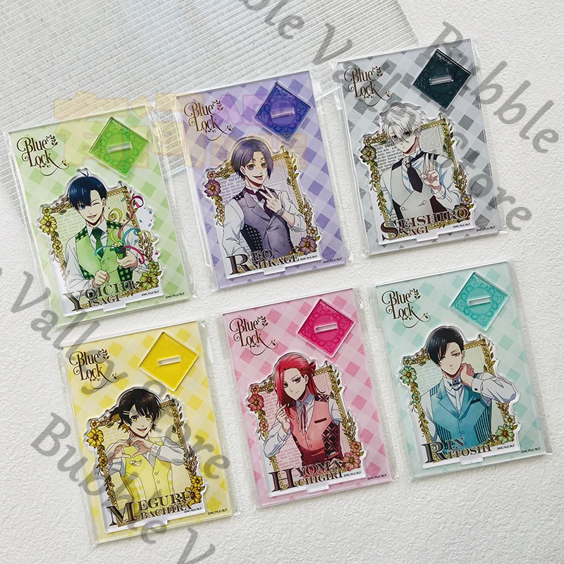 

Anime Genuine BLUE LOCK Bachira Meguru Chigiri Hyoma Rin Itoshi Cosplay Acrylic Figure Stand Cartoon Standing Sign Xmas Gift