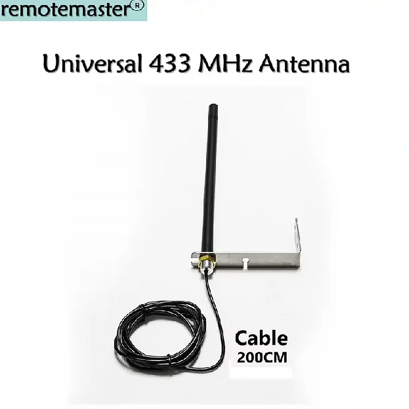 

Universal Antenna Garage Door 433Mhz Gate Radio Signal Booster Repeater Outdoor Waterproof Gate Control External Antenna