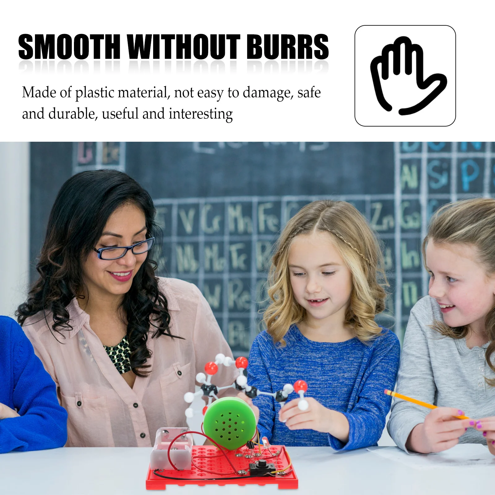 

1 комплект, звуковая световая сирена, сигнализация, креативная DIY ручная работа, экспериментальная наука, обучающий образовательный подарок, сделай сам, звуковая световая сирена