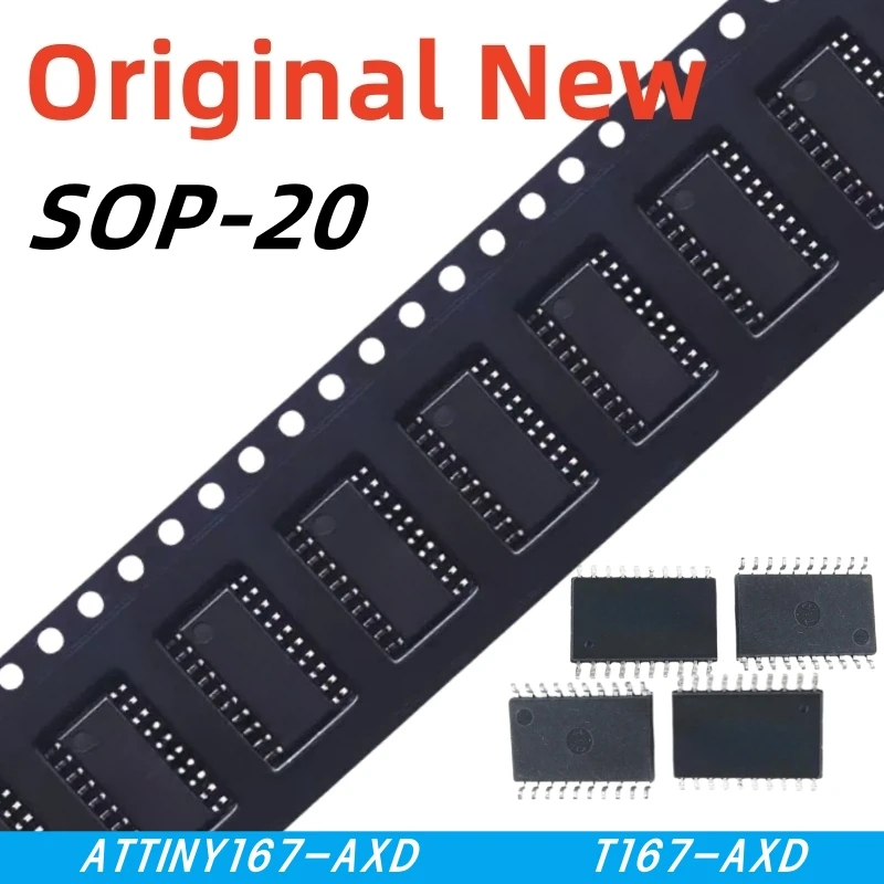 

10pcs 100% New ATTINY167-AXD ATTINY167 TINY167 T167-AXD sop-20 Chipset