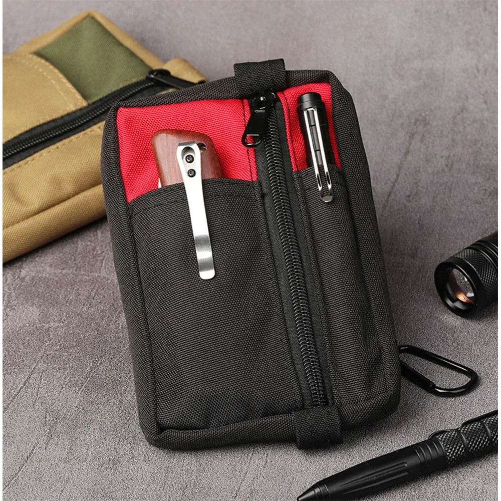 Tactical Mini Pouch Durable Wallet Outdoor Multi Card Bag Tool Storage Bag Molle Pouch Wallet Portable Key Card Case Pouch Bag