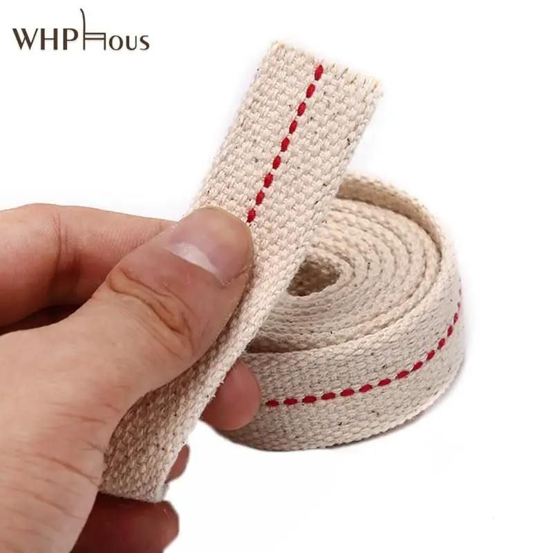 1 Meter Kerosene Lamp Lont Braided Cotton Lont Flat Cotton Oil Lamp Lont For Oil Lamp Wick for Household Width 1.1/1.2/1.5/2.5cm