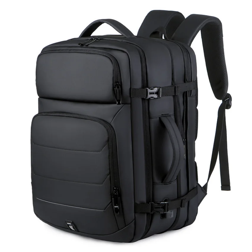 

Waterproof Expandable Laptop Backpack 17 3 Inch Men's Notebo Durable EVA Material Dual-Shoulder Bag for Business Travel
