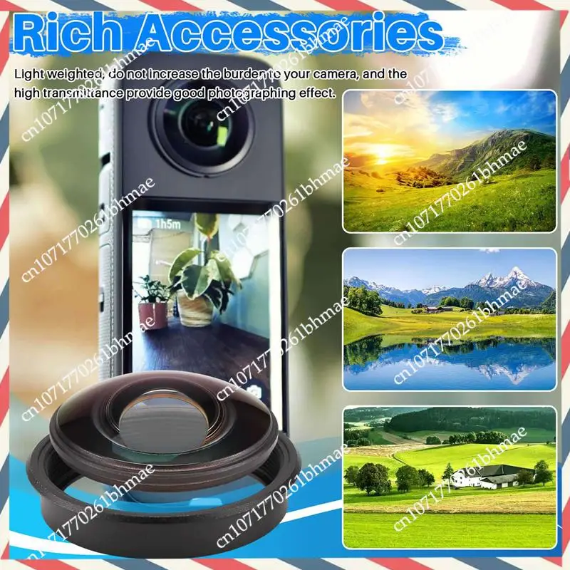 -A21Z 10X For Insta360 X3 X4 Replacement Lens For Action Camera Repairing Accessories Part