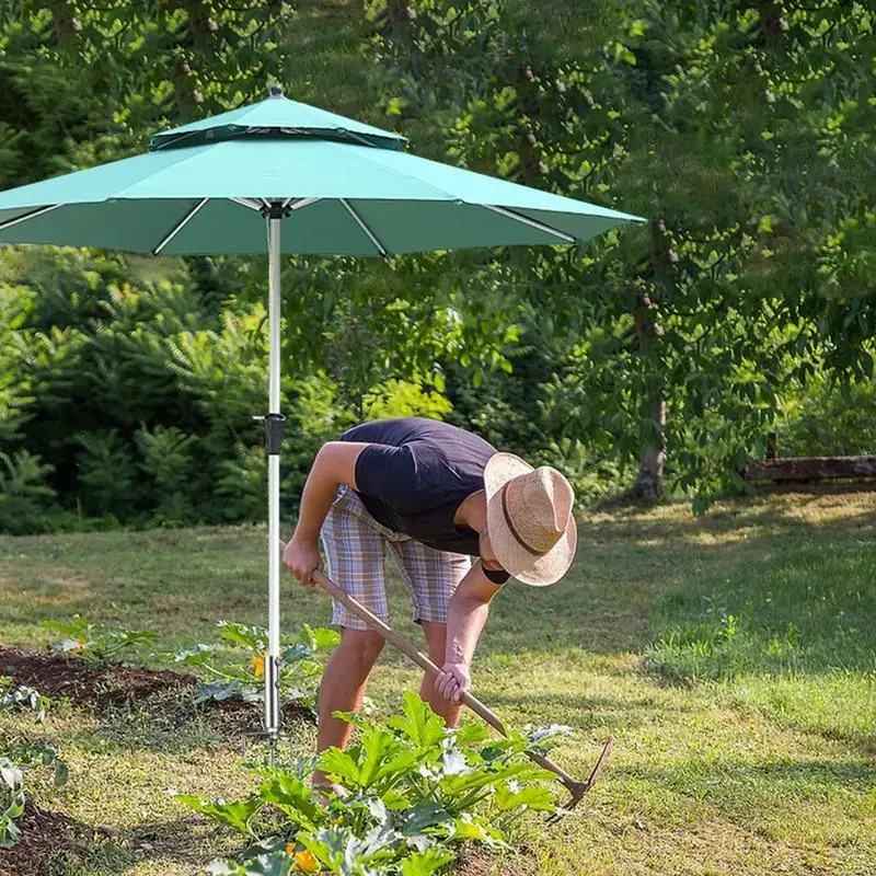 Parasol plażowy Kotwica do piasku Wytrzymały uchwyt na parasol przeciwsłoneczny Metalowe parasole zewnętrzne Podstawa Stalowa kotwica Bezpieczny